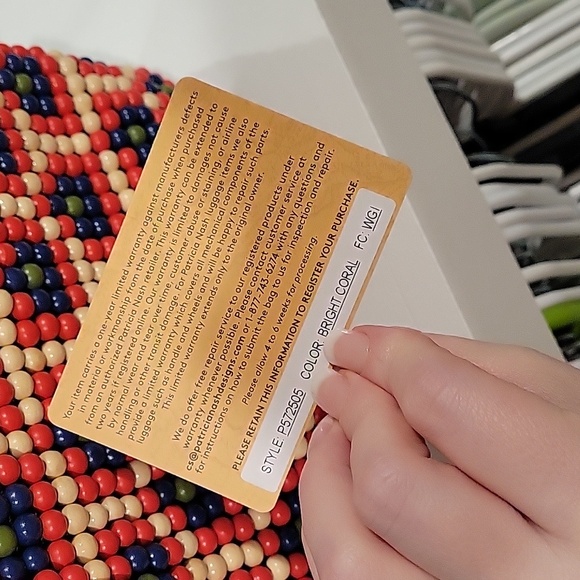 Mint Top handle purse Patricia Nash Leather Laureana Beaded Frame - Picture 8 of 10